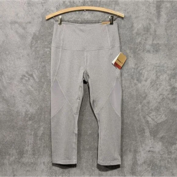 Reebok Pants Jumpsuits Reebok Heather Gray Primo High Rise